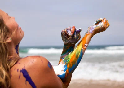 Algarve Beach Body Painting