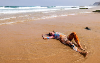Body Painting Photoshootings at the Algarve
